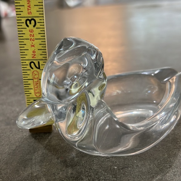 Vintage glass duck ashtray - Picture 6 of 7